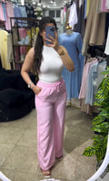 Pantalon En Lin